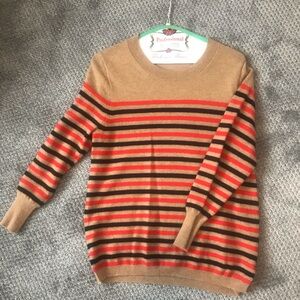 VINTAGE J. CREW 100% CASHMERE SWEATER-LIKE NEW! LUXURIOUSLY SOFT AND VIBRANT-L